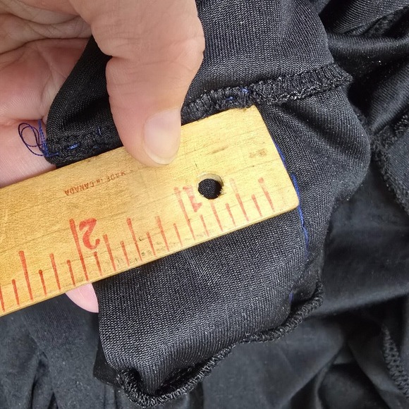 Urban CoCo‎ Maxi Dress Womens Small Black Velvet Goth Witchy Festival Medieval - Picture 10 of 16